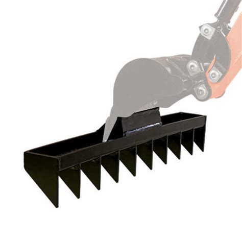 rake for mini excavator|mini excavator rake for sale.